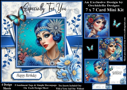 Tilley in Blue