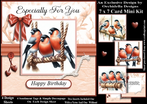 Swinging Bullfinches
