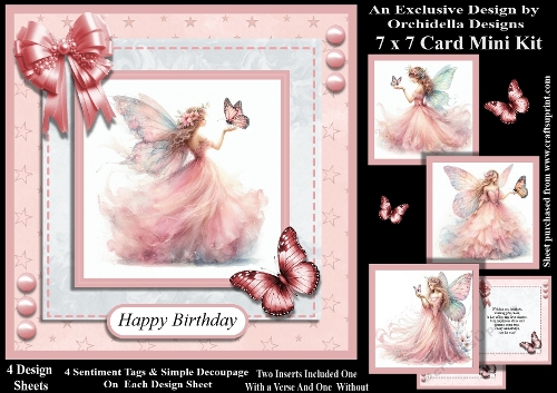 Butterfly Fairy Pink