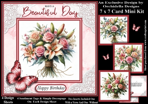 Hand Tied Beautiful Day