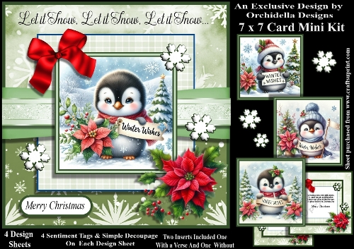 Little Penguin Winter Wishes