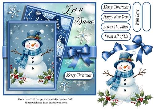 The Excited Snowman
