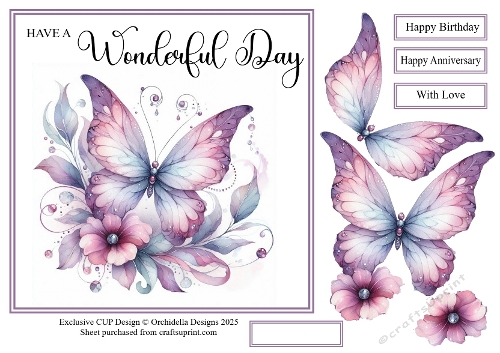 Wonderful Day Fabulous Butterfly