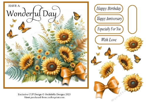 Wonderful Day Sunflowers