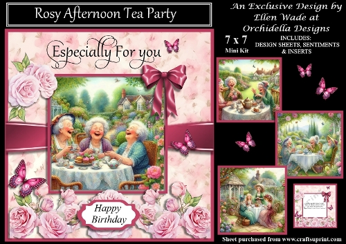 Rosy Afternoon Tea Party