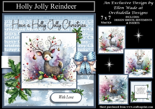 Holly Jolly Reindeer