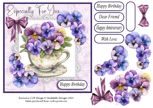 Birthday Pansy Parade