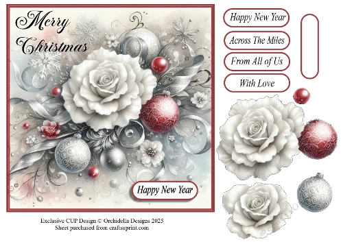 Silver and White Christmas
