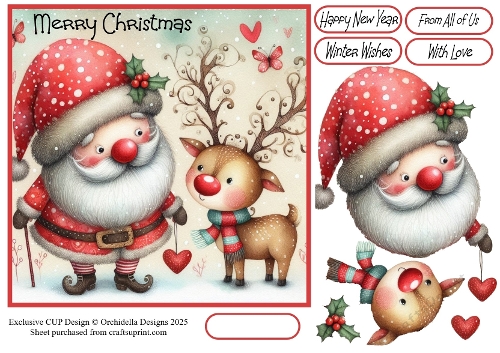 cup1395574_1459 - Quirky Santa and Rudolph