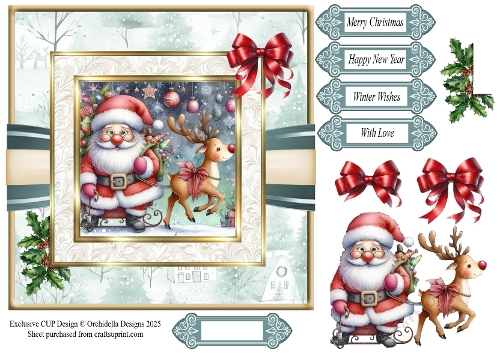 Santa Ready To Fly