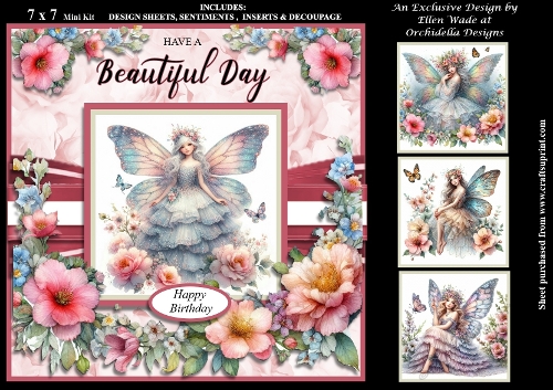 Butterfly Floral Fairy