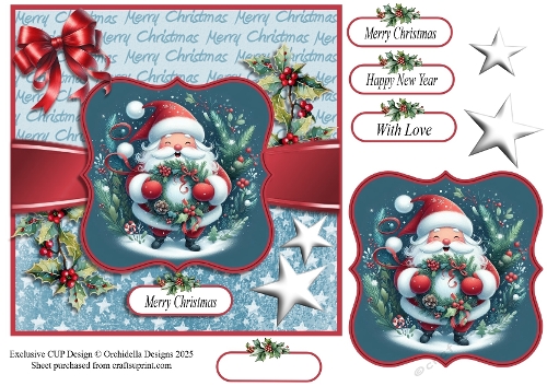 Its a Jolly Holly Santa