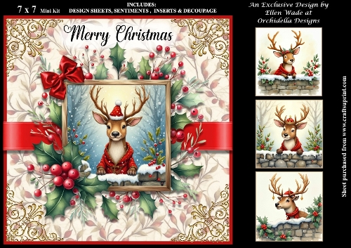 Rudolph Waiting For Santa