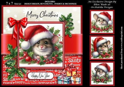 Little Santa Mouse