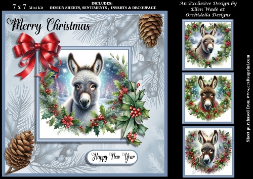 Donkey Heart Christmas