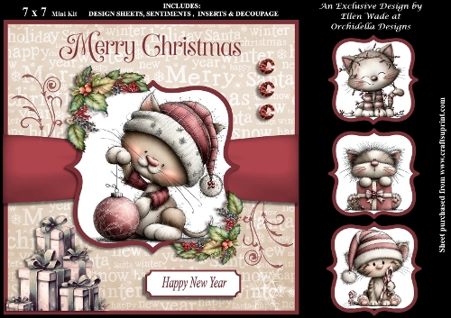Cute Christmas Kitties
