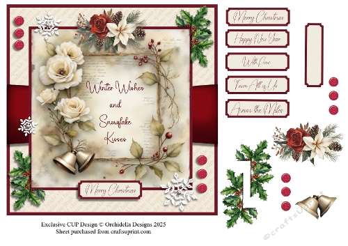 Winter Wishes Christmas Roses
