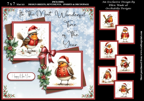 Wonderful Christmas Robins