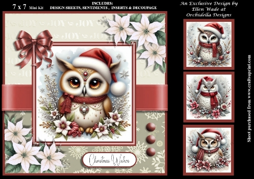 Owl Wish You Merry Christmas