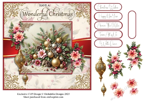 Wonderful Christmas Floral Display 