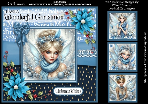 Wonderful Christmas Ice Fairy