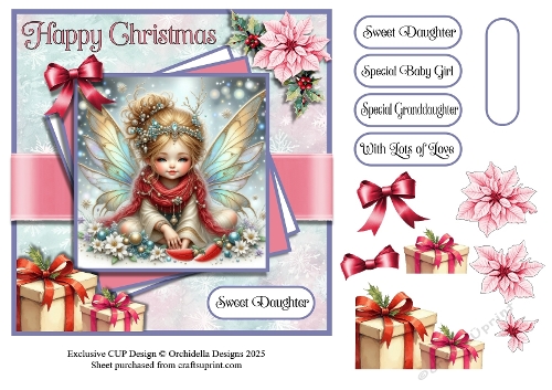 Sweet Baby Christmas Fairy