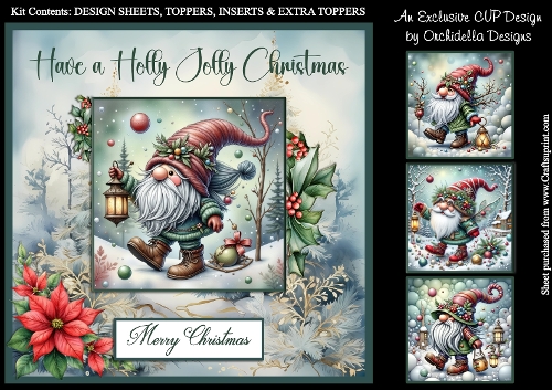 Holly Jolly Gnomes