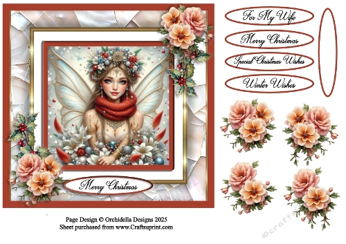 Christmas Fairy and Pearls