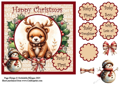 Baby Bear Reindeer