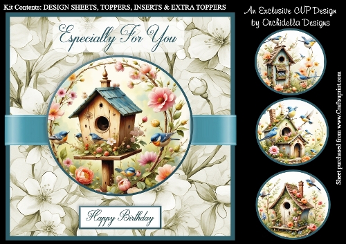 Spring Birdhouse Birthday