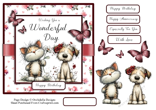 Kitty & Pup Wonderful Day