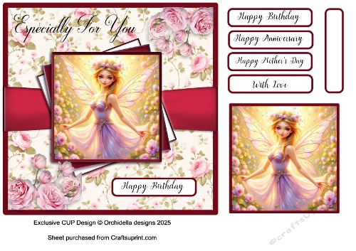 Spring Rose Fairy