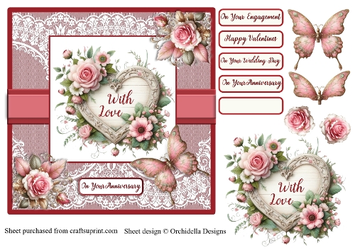 Floral Heart Multi Occasion