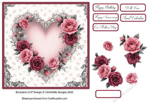 Lace Heart Multi Occasion