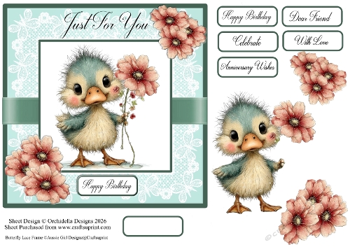 Little Flower Duck