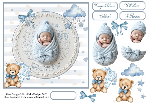 Welcome Baby Boy