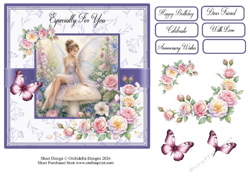 Beautiful Toadstool Fairy 2