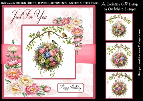 Summer Posy Ball & Birds