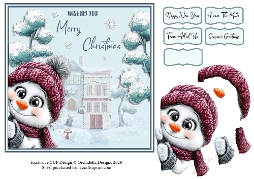 Jolly Snowman Surprise