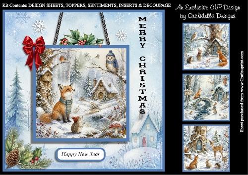 Frosty Christmas Friends