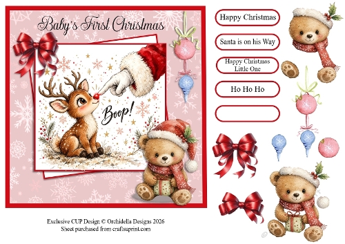 Boop! Babys First Christmas