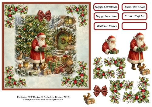 Vintage Santa