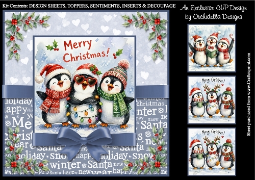 Christmas Funtime Penguins