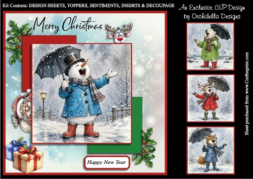 Carolling in the Snow