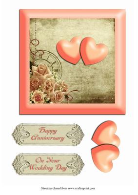 Two Hearts Card Front