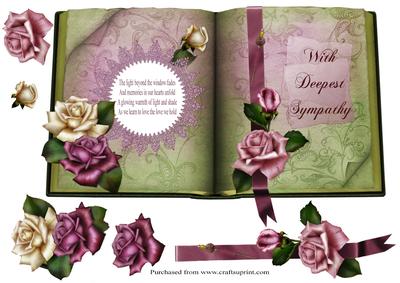 Open Book Sympathy Topper