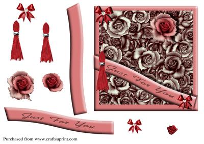 Platinum Rose Card Front
