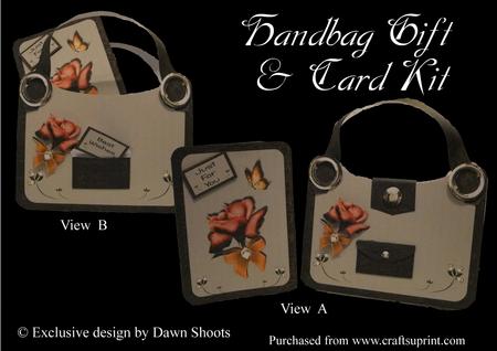 Handbag Gift and Card Kit