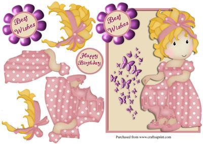 Little Sweetie Over the Edge Card Front