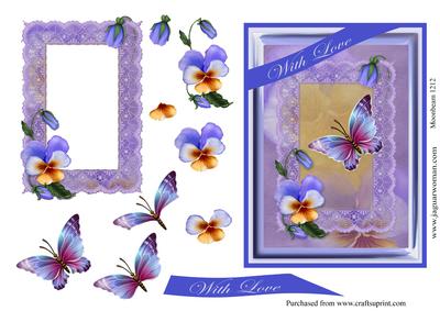 Pansy Dreams Card Front
